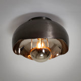 Plafondlamp Ø35 Mirror - 35x35x20 cm - Zwart Nikkel