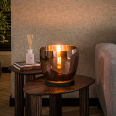 Vloerlamp UP L - 29x29x27 cm - Copper Color - Glas
