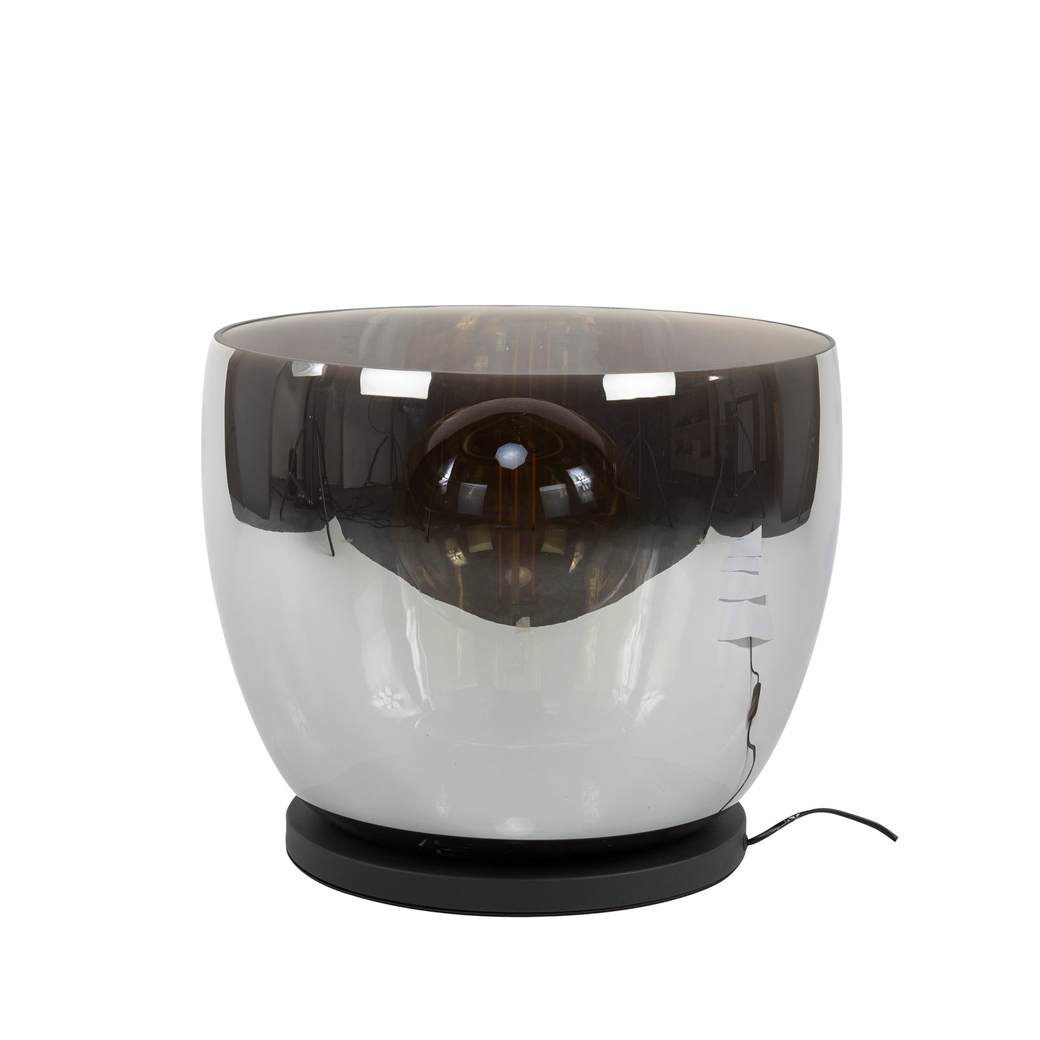 Vloerlamp UP XXL - 48x48x41 cm - Smoke Grey - Glas