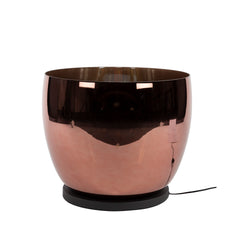 Vloerlamp UP XXL - 48x48x41 cm - Copper Color - Glas