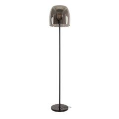 Vloerlamp met 1 lamp drift glass - 35x35x170 cm - Smoke Grey - Glas