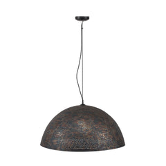 Hanglamp Ø70 Punch - 70x70x150 cm - Zwart Bruin