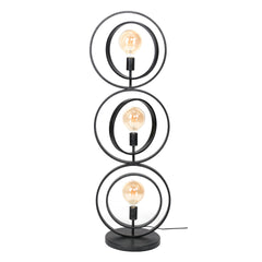 Vloerlamp met 3 lampen Turn Around - 40x30x124 cm - Charcoal