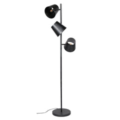 Vloerlamp met 3x Ø18 Kinetic - 40x40x167 cm - Charcoal