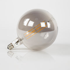 Lichtbron LED Filament Bol G200 E27 - 20x20x28 cm - 8W - Smoke Grey - Glas