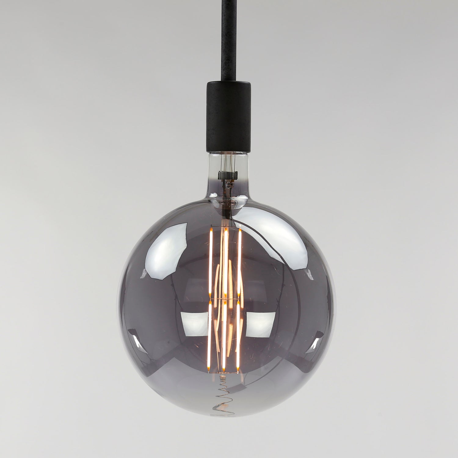Lichtbron LED Filament Bol G200 E27 - 20x20x28 cm - 8W - Smoke Grey - Glas