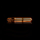 Lichtbron LED Filament Buis [T32-L185] - 3x3x18,5 cm - 4W - 2100K - 280lm - Dimbaar - Amber Glas