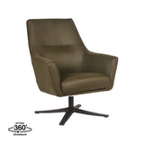 LABEL51 Fauteuil Tod - Legergroen - Microvezel