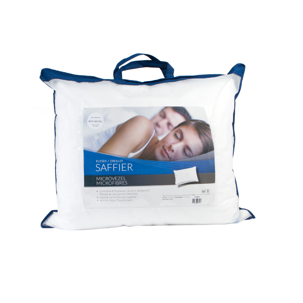 Saffier Hoofdkussen – Microvezel – 60 x 70 cm