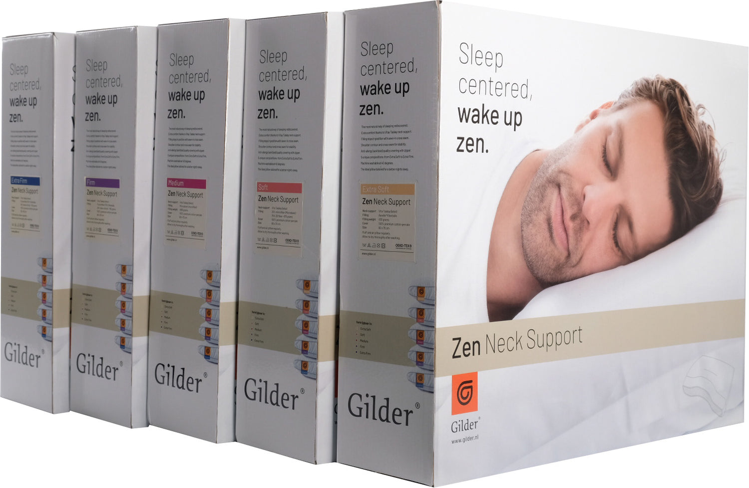 Gilder Zen Neck Support Extra Soft Hoofdkussen – 60 x 70 cm