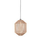 LABEL51 Hanglamp Ibiza - Natuurlijk - Jute - 1-Lichts Cilinder