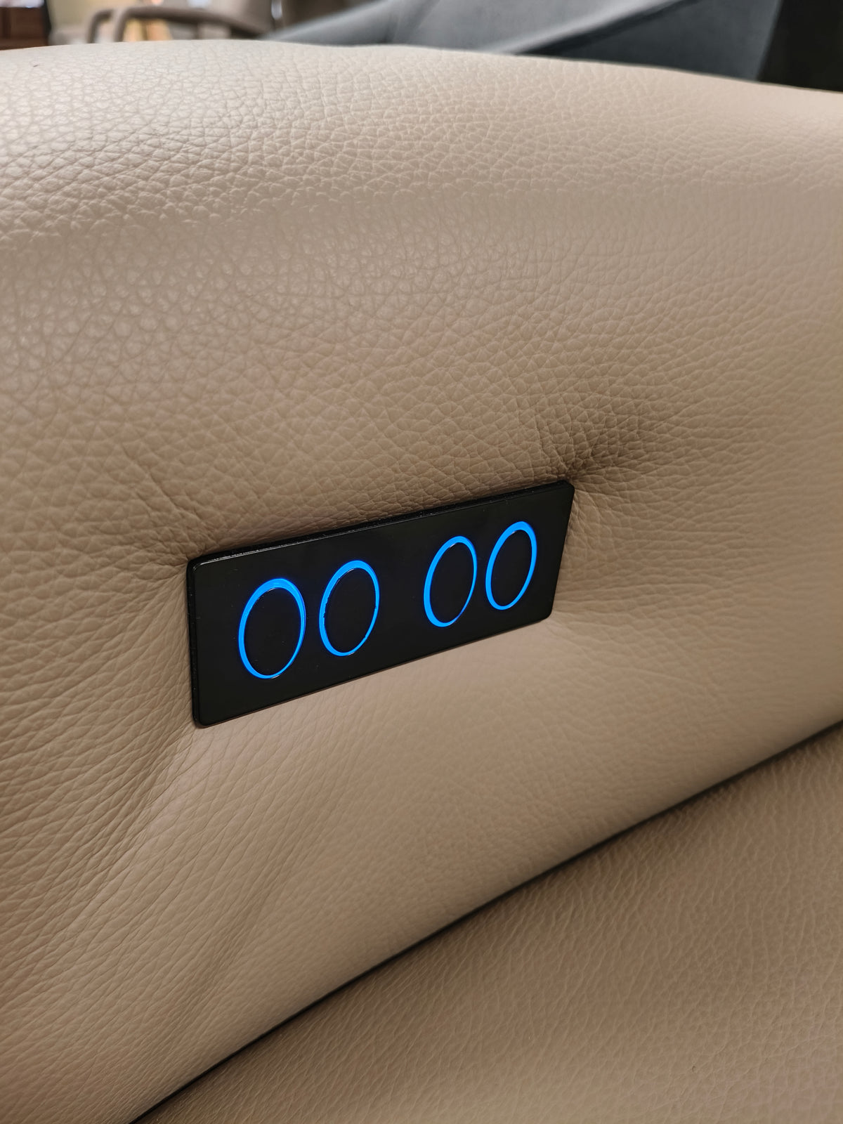 Releazz Relaxfauteuil EA-326 - Vito Leder Mocca - Elektrisch 2 motoren