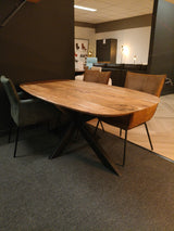 Eettafel Arden - Massief Acacia Naturel - 180x95x73cm