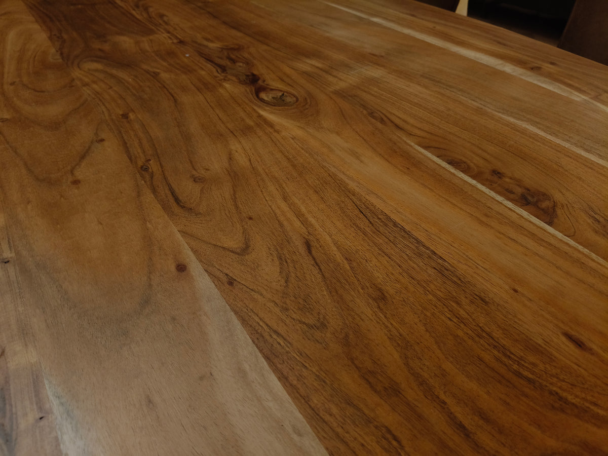 Eettafel Arden - Massief Acacia Naturel - 180x95x73cm