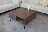 Salontafel Madison Walnut 80x80cm