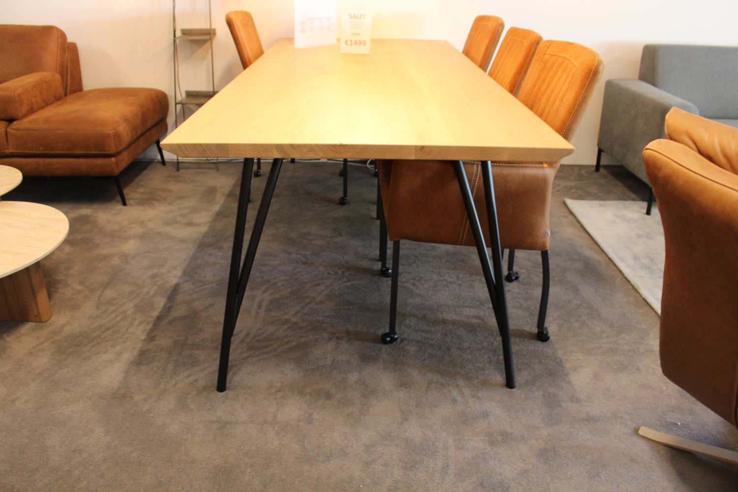 HCM eettafel Maine - eiken - 240x100cm