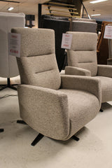 Relaxfauteuil Lyon Xtra-Small - Gobi 3a Liver - Elektrisch verstelbaar