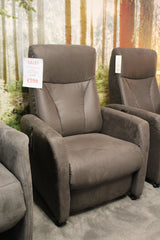 Hjort Knudsen Sta-op fauteuil 4320 - Ranch antraciet - Elektrisch