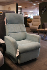 Hjort Knudsen Relaxfauteuil 3219 - Delight Ijsblauw - incl. schommelfunctie