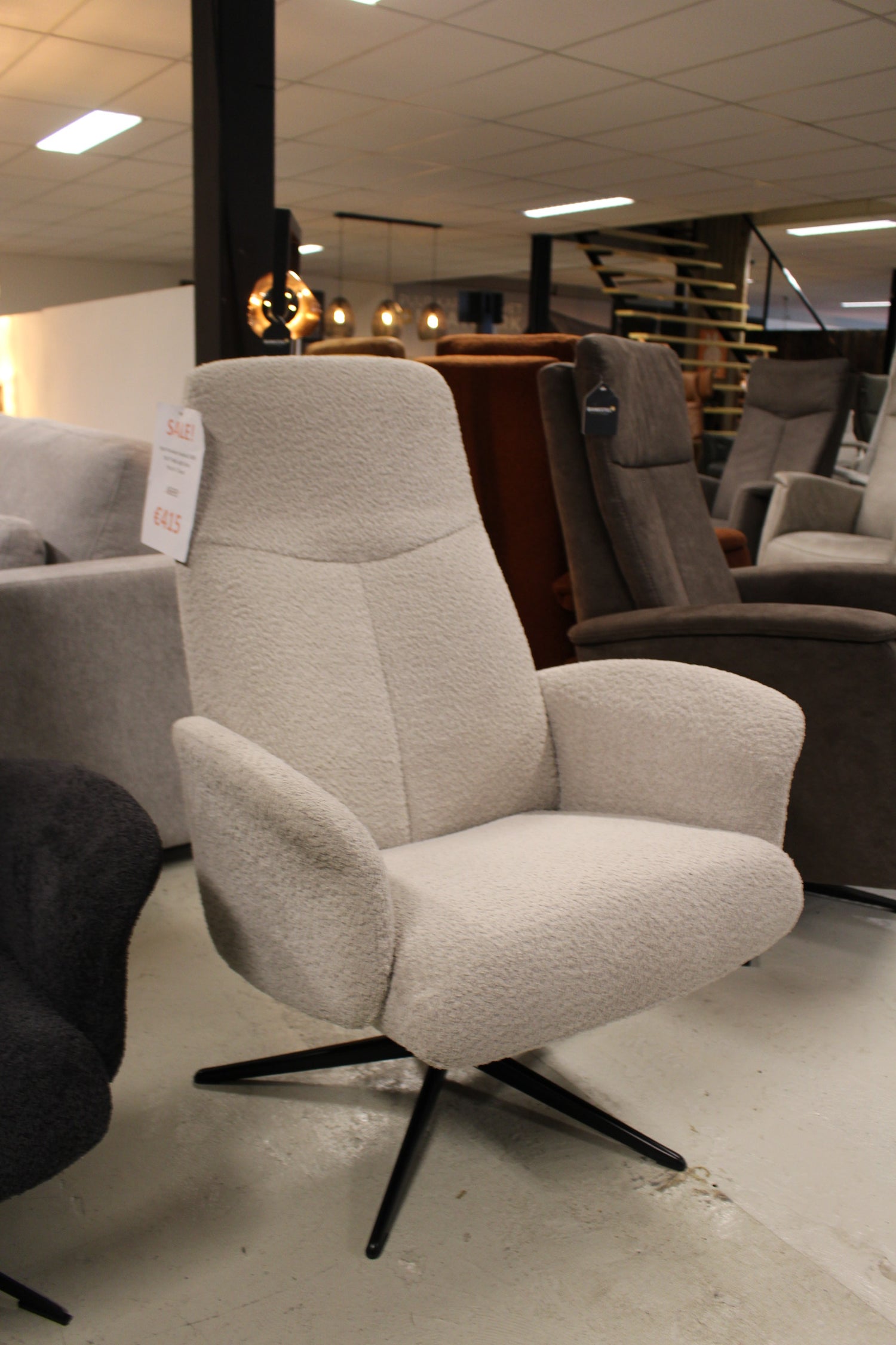 Hjort Knudsen Fauteuil 3409 - Teddy Light Grey