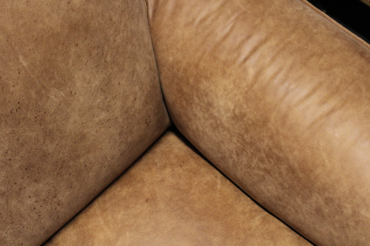 Het Anker 4-zits Valmont - Foggia leder bruin - 256cm breed