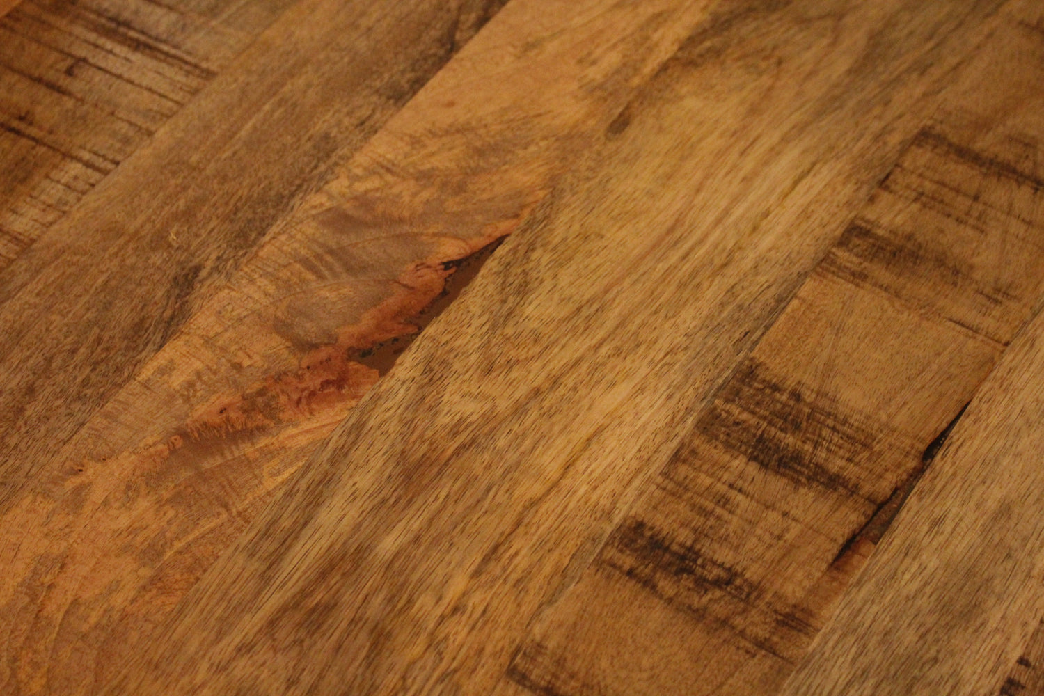 Eettafel Benson Ø120cm - Mangohout Naturel