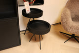 Bijzettafelset Crown - Black Wood