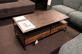 Salontafel Rio - Robuust Hardhout - 2 lades