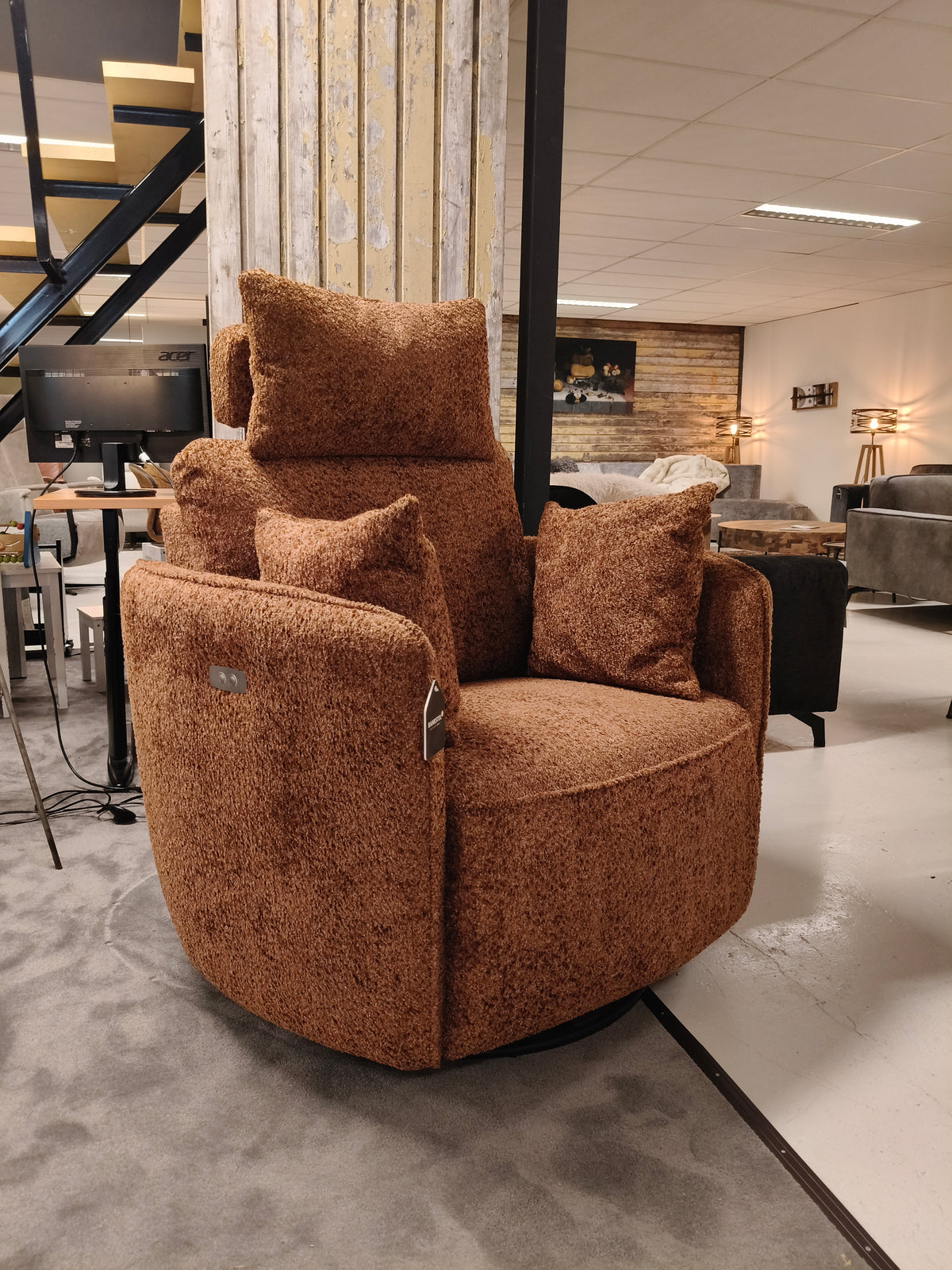 Het Anker Relaxfauteuil Lanzarote - Venga Copper 126 - Elektrisch 1 motor