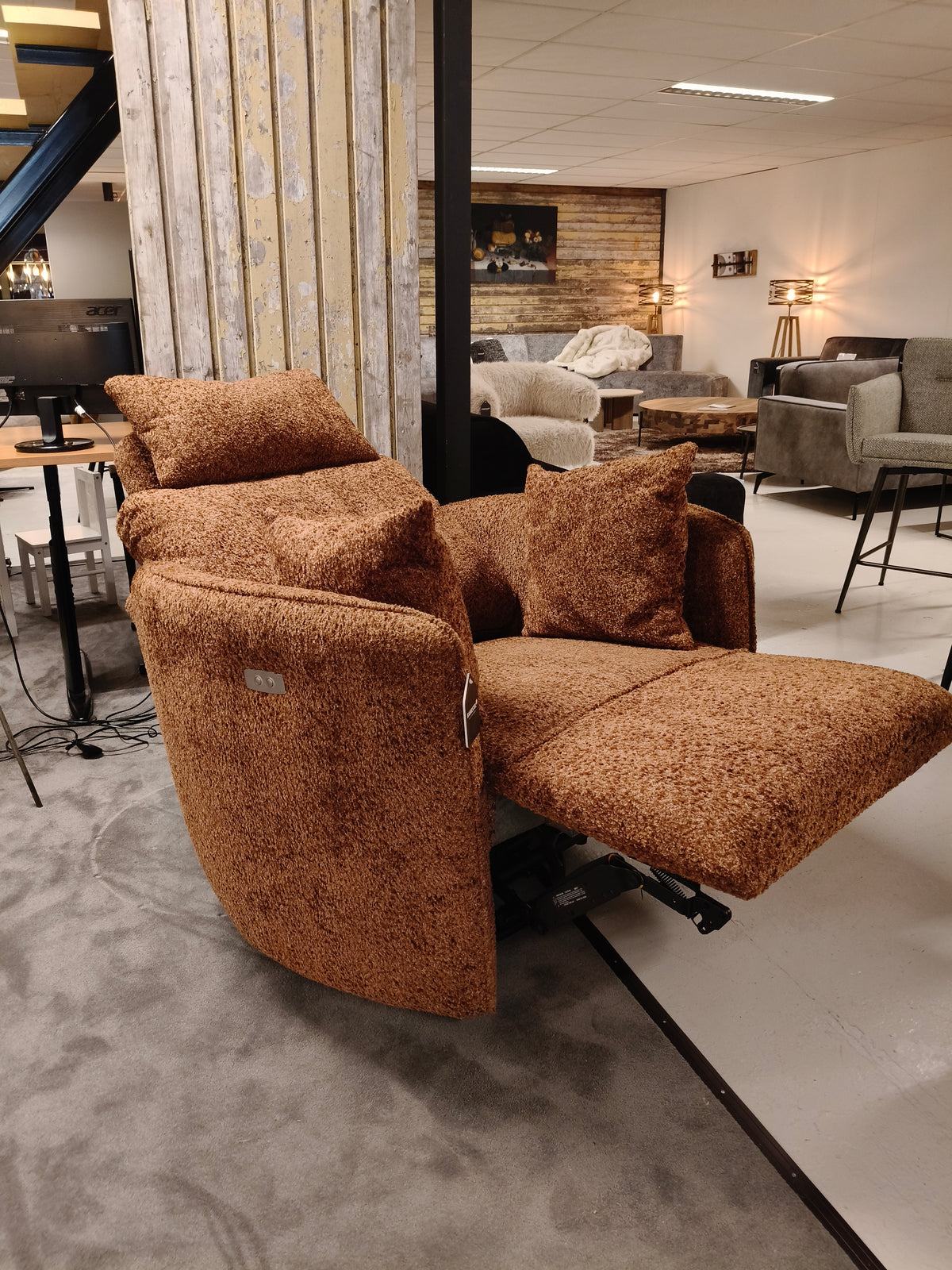 Het Anker Relaxfauteuil Lanzarote - Venga Copper 126 - Elektrisch 1 motor