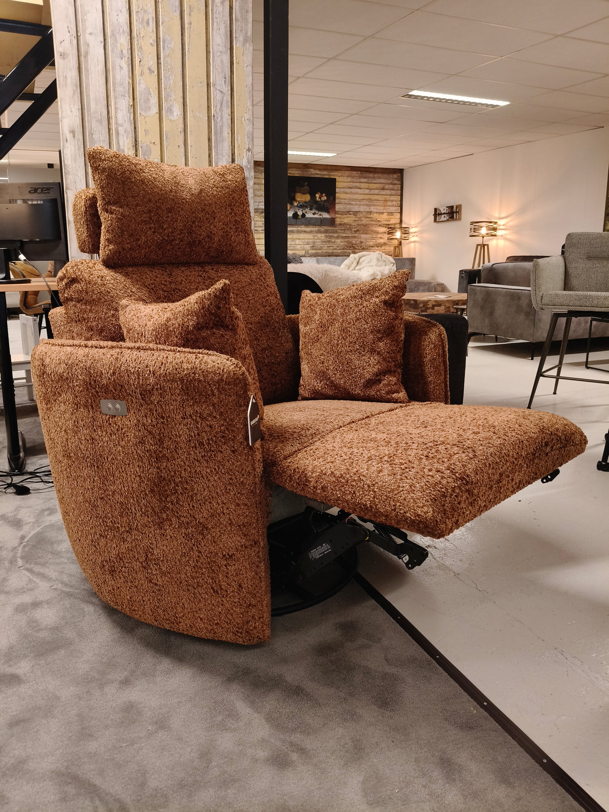 Het Anker Relaxfauteuil Lanzarote - Venga Copper 126 - Elektrisch 1 motor