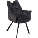 Eetkamerstoel Mabel met arm