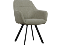 Eetkamerstoel Martijn - met arm - Stof Lodge