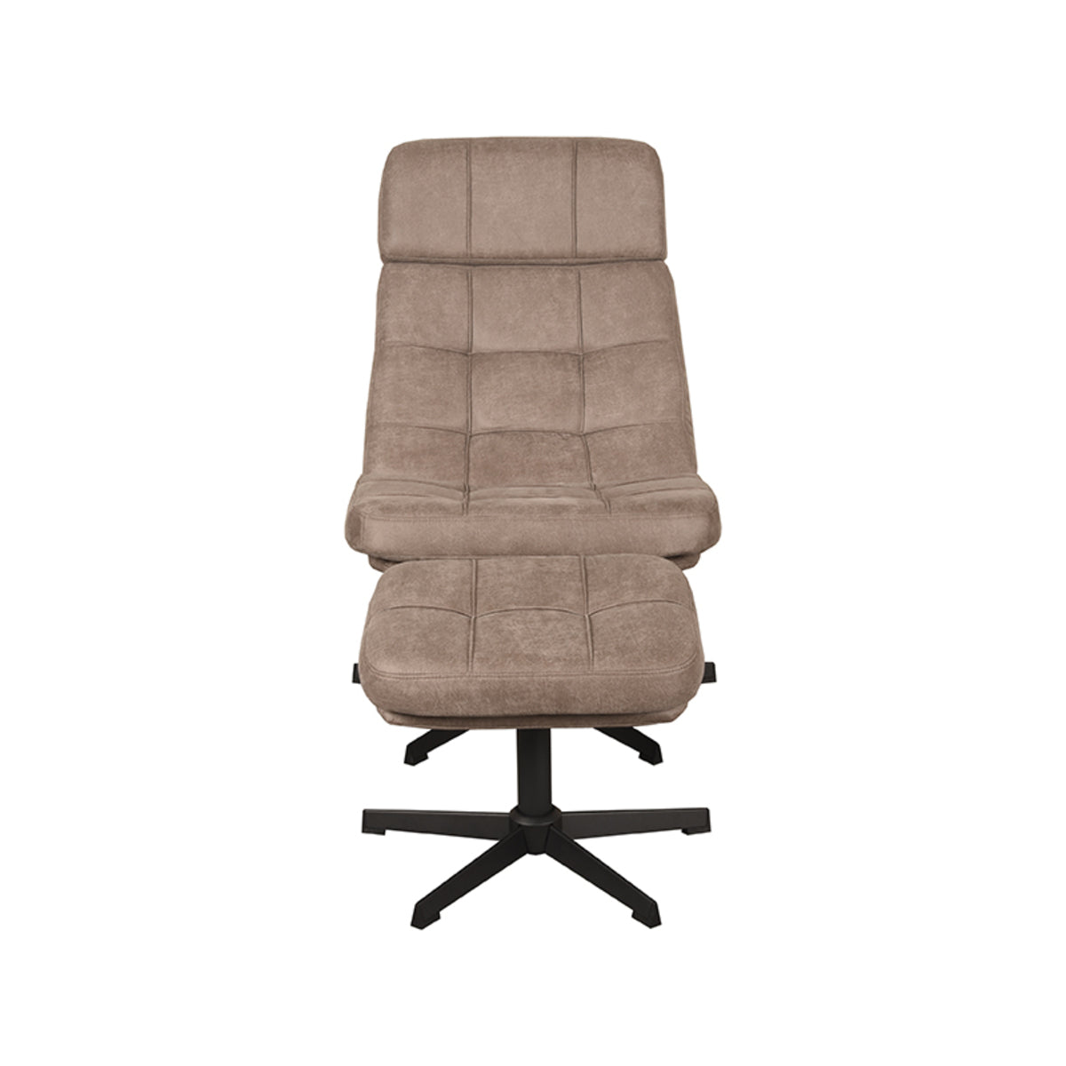 Ontspanningsstoel Alvar + Voetenbank 53x57x83 cm