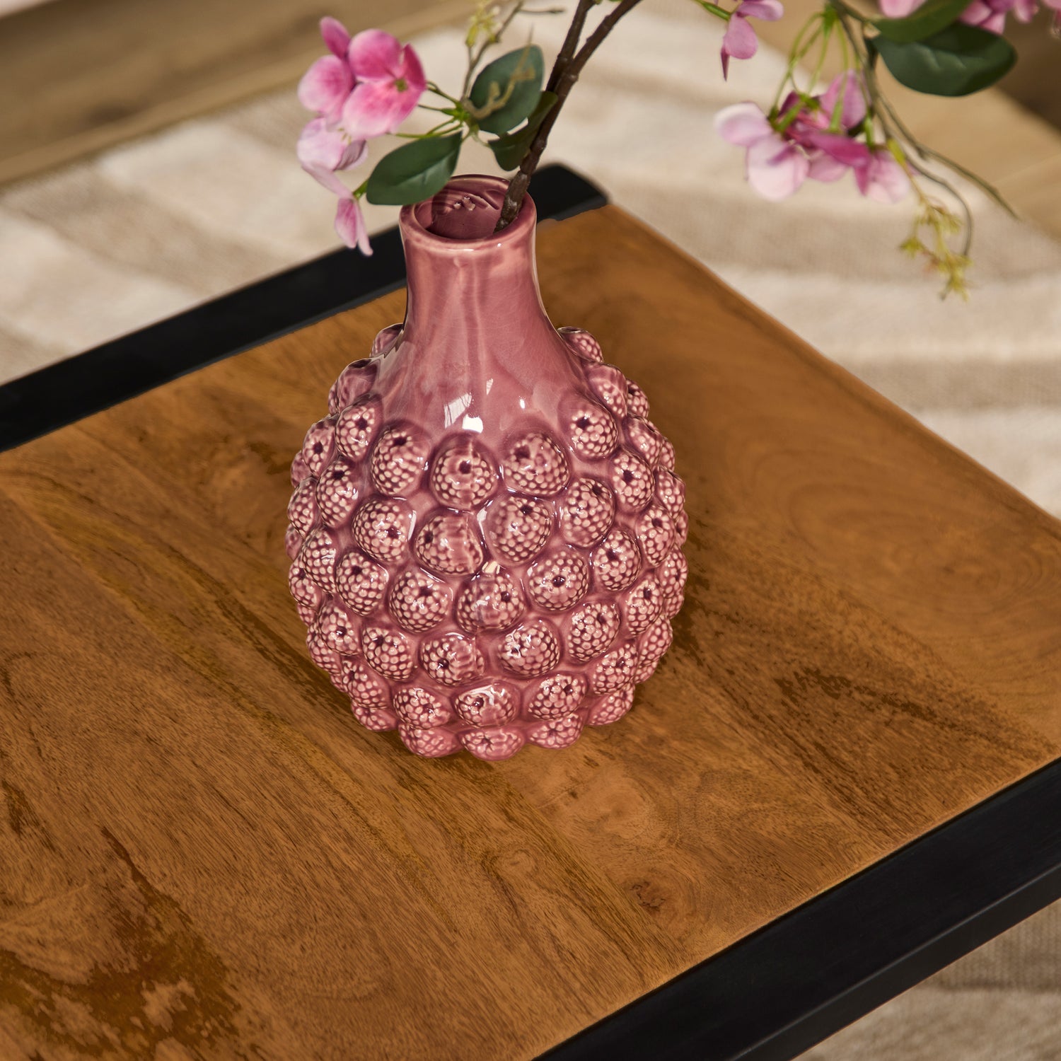 Bijzettafel Boaz met onderblad | 60 cm