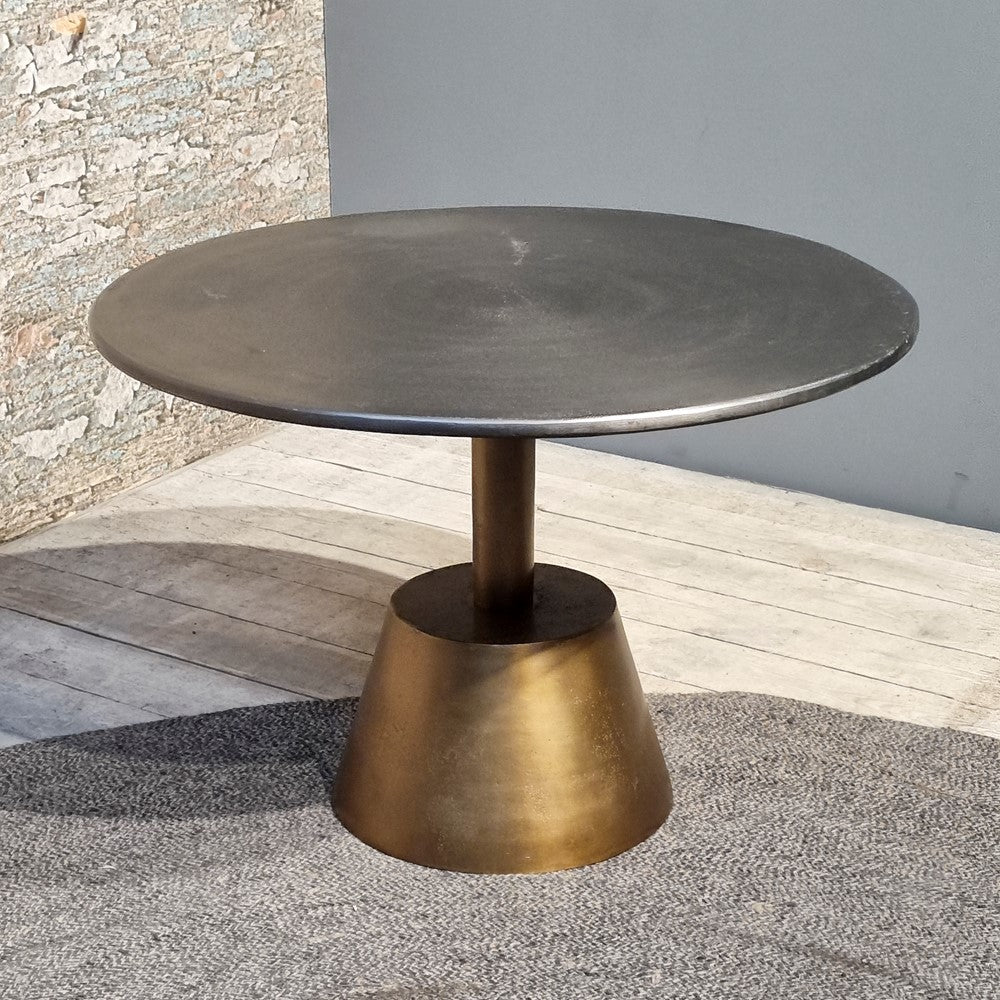 Sidetable Kian Gold Silver