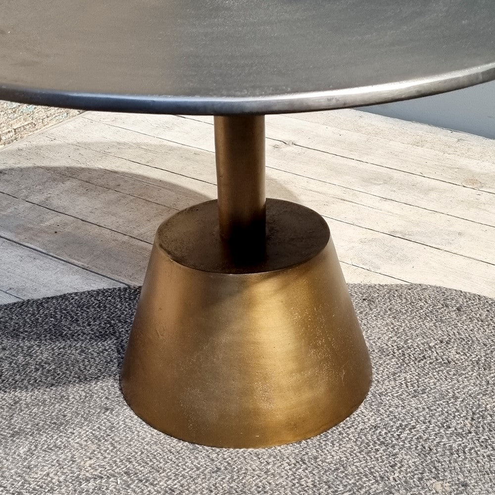 Sidetable Kian Gold Silver