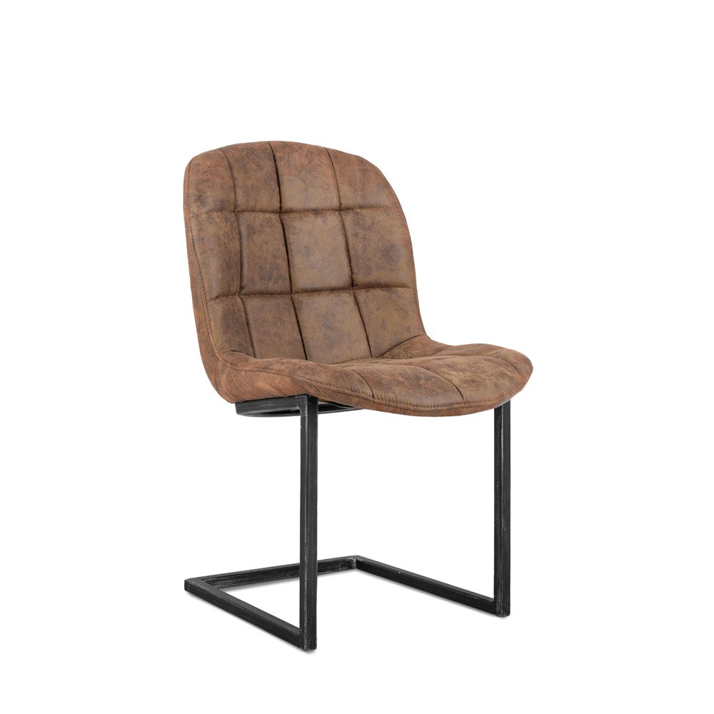 Eetkamerstoel Ben Zonder Armleuning / Jackson 803 Cognac