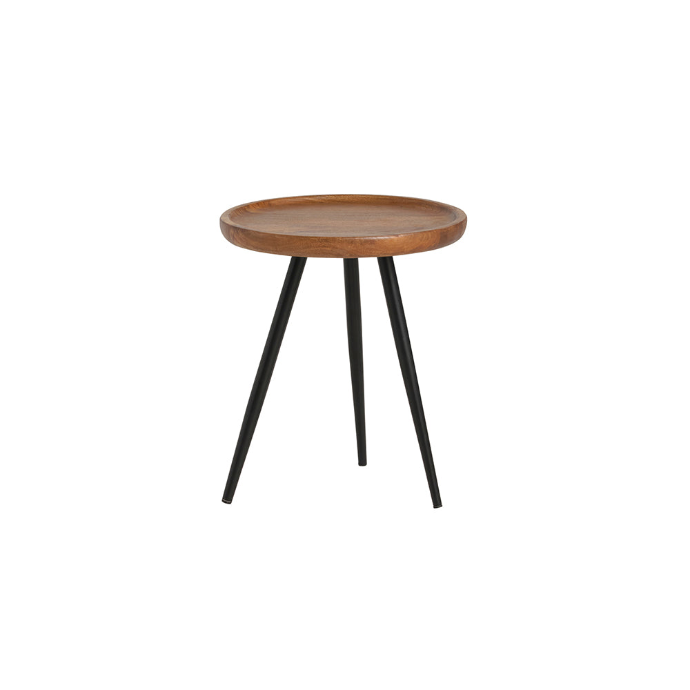 Benny side table Ø40, metalen poten