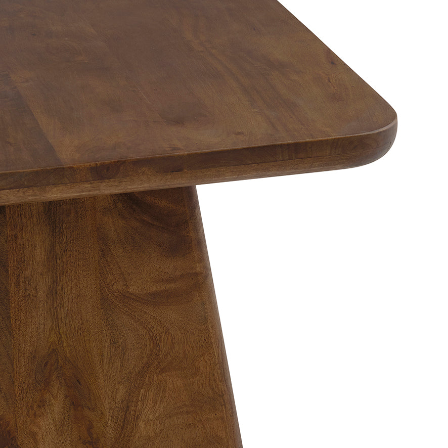 Side table 40, Mango Brown Walnut