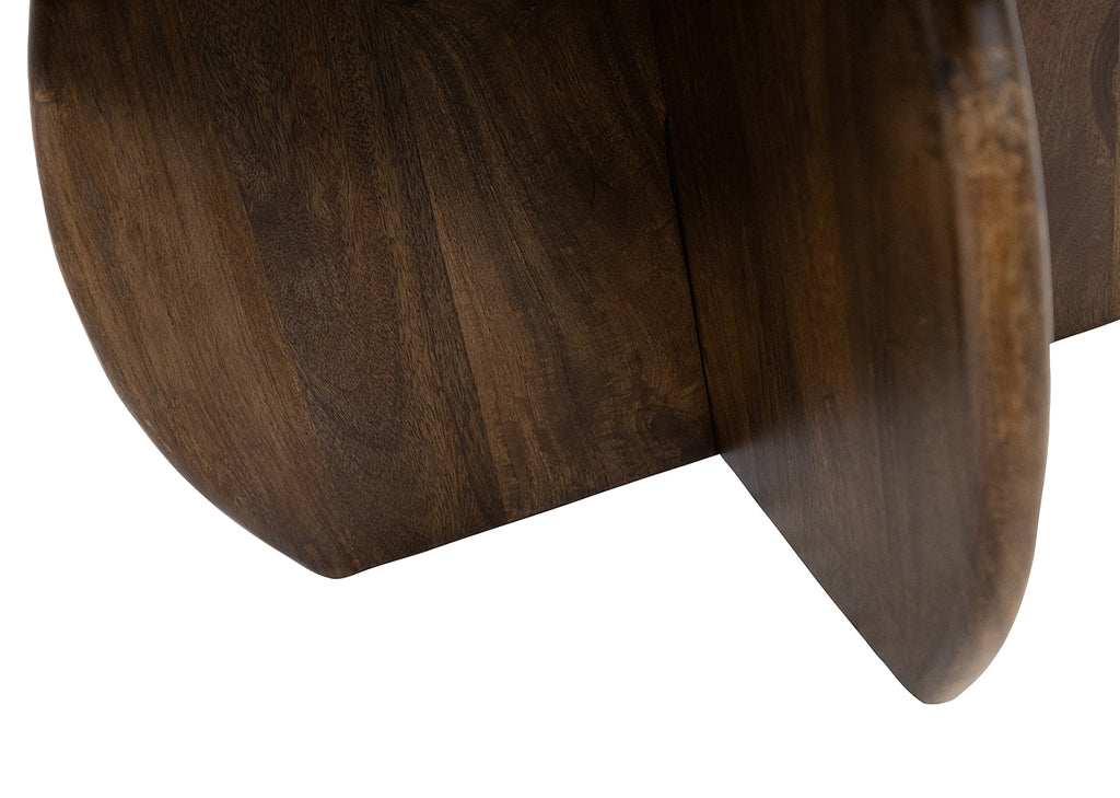 Side table Ø50, H55, Mango Walnut