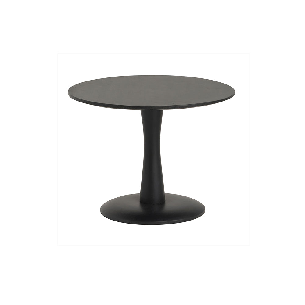 Side table Ø60, laag, Zwart