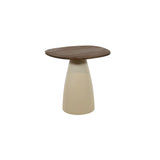 Side table organic 50, H50, Malaga Brown