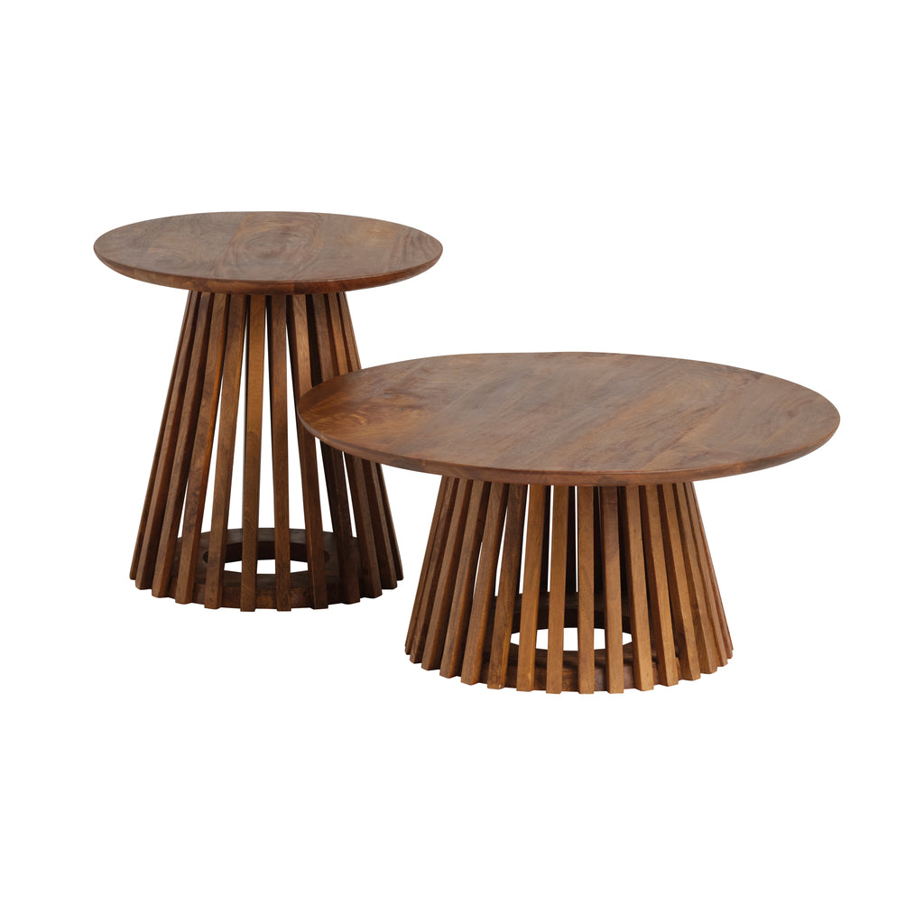 Björn side table Ø50, column base