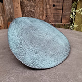 Bord Decoratief Blauw Patina Middel (set van 4)