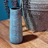 Vaasje Langwerpig Blauw (set van 4)