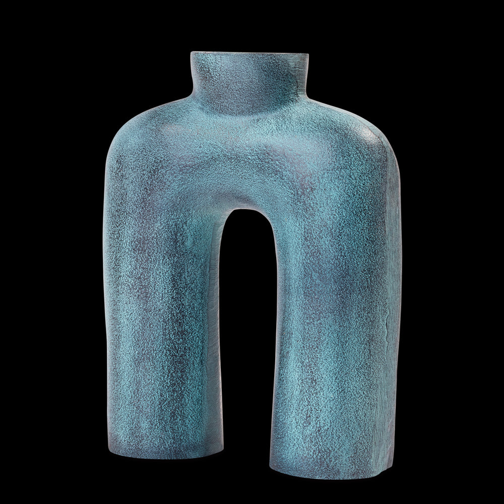 Vaasje Organisch Blauw (set van 4)