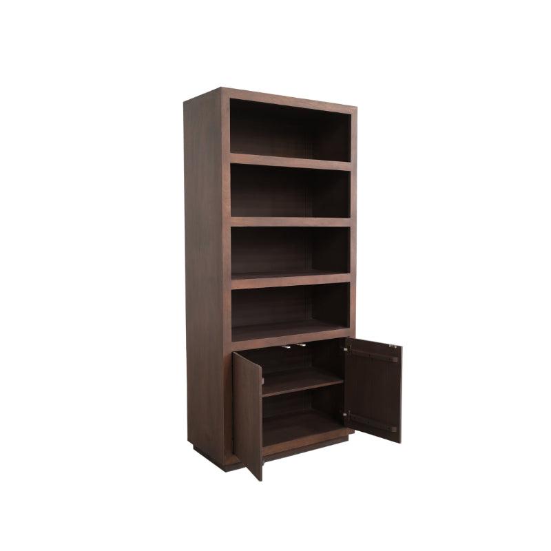 Bookcase Brussels Walnut | 90 cm