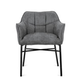 Eetkamerstoel Boston Anthracite