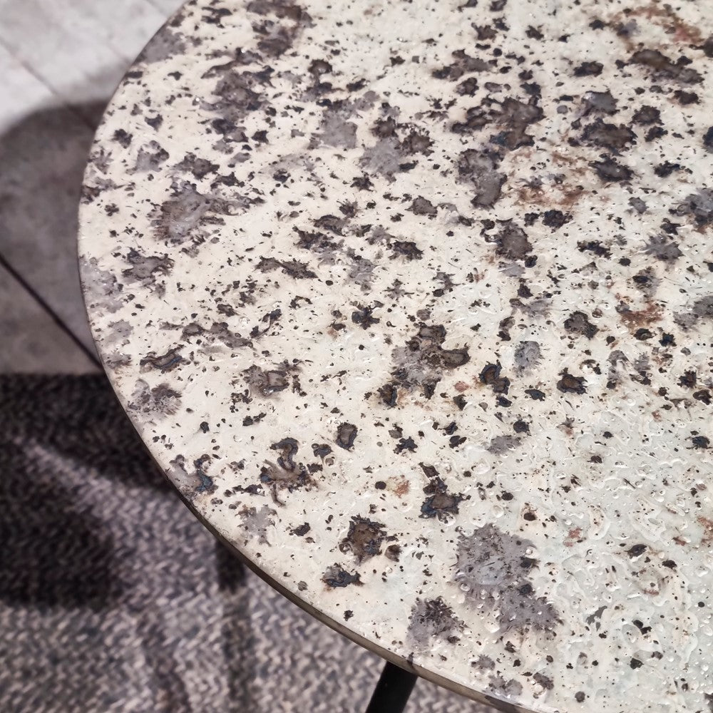 Sidetable Koper Glas 38